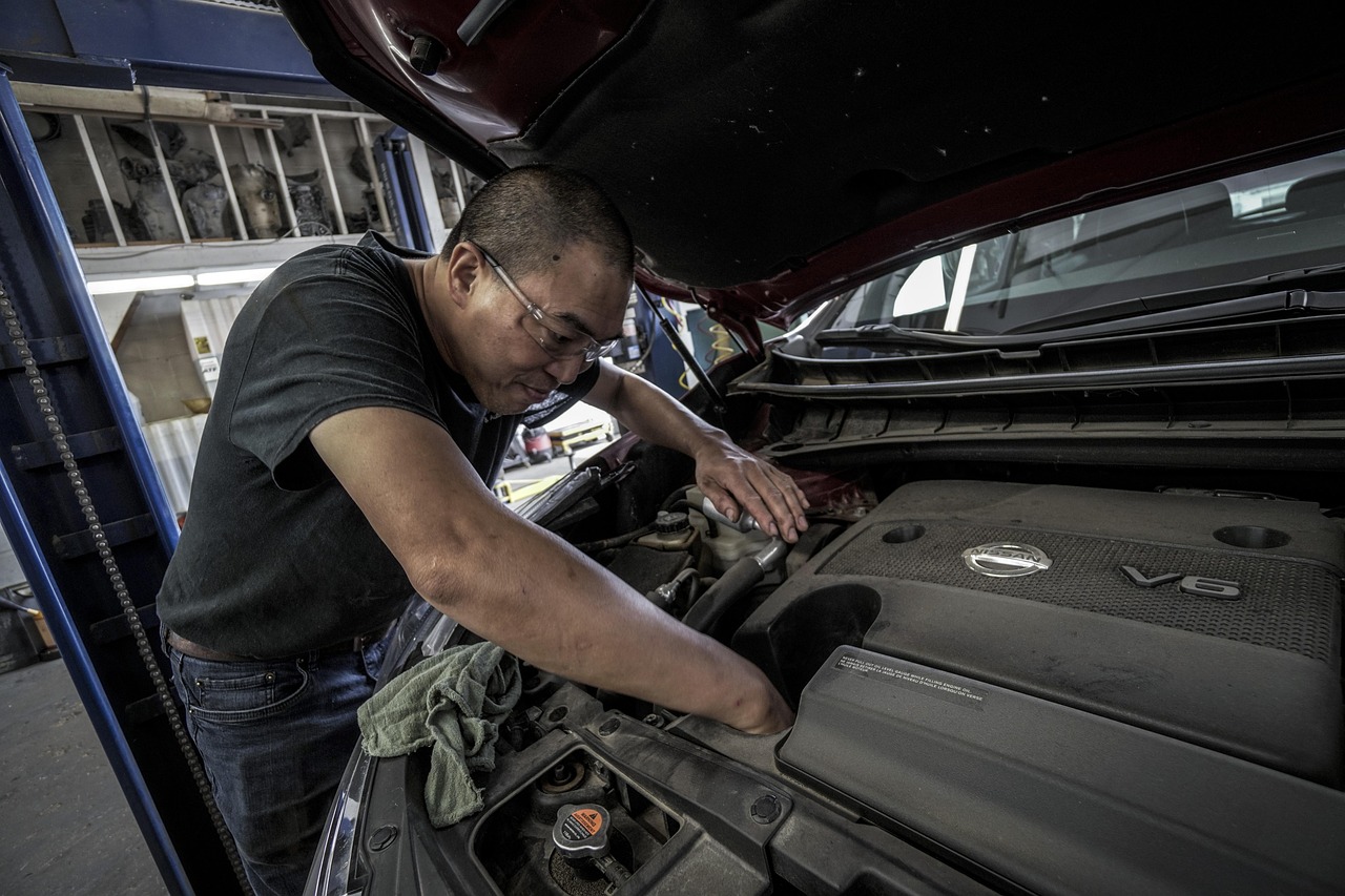 auto repair mechanic garage car